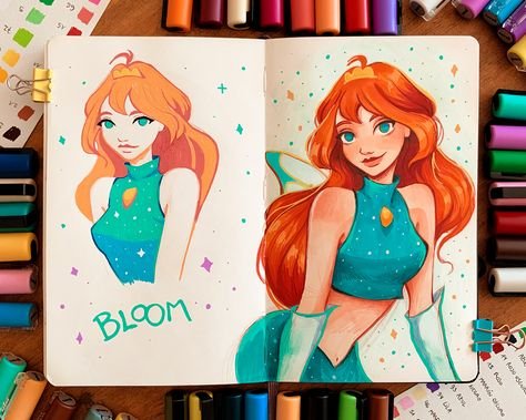 Sketchbook Винкс