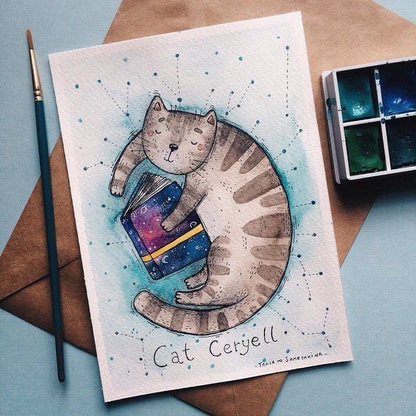 Таня Самошкина коты