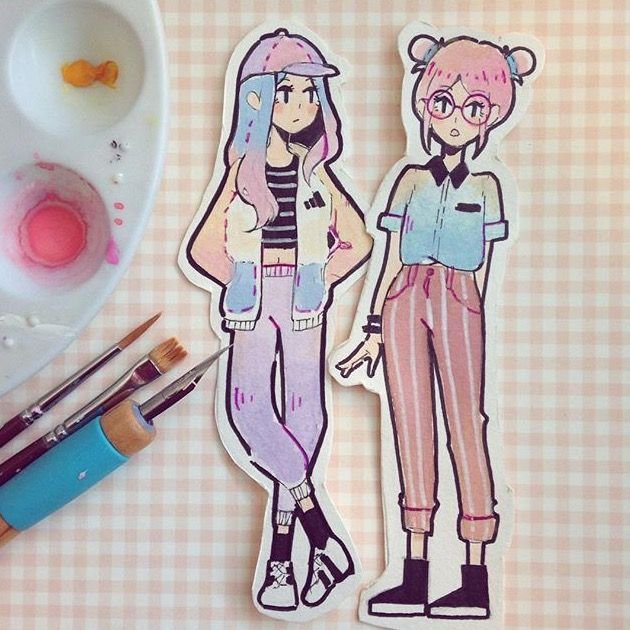 Идеи для рисования персонажей