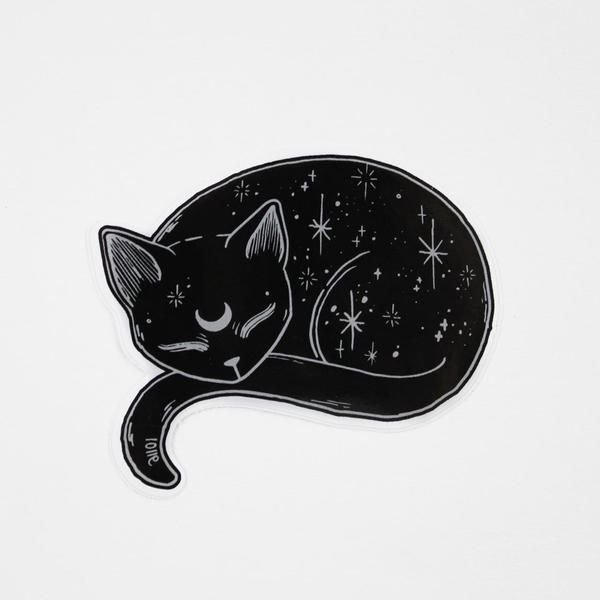 Тату черный кот эскизы