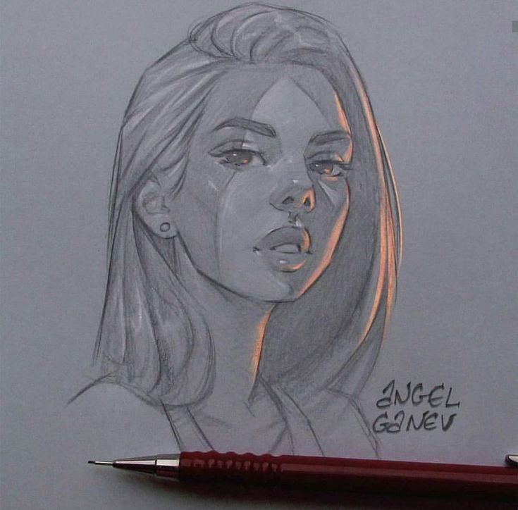 Angel Ganev Карандашные рисунки