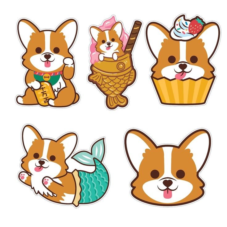 Кавайные корги
