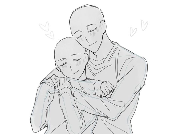 Позы для рисования парочек
