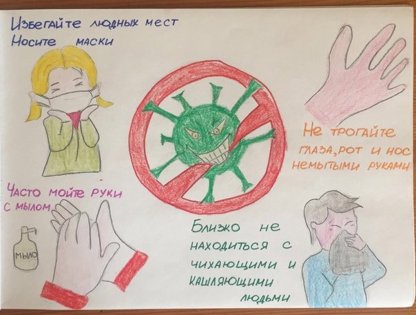 Плакат на тему вирусы