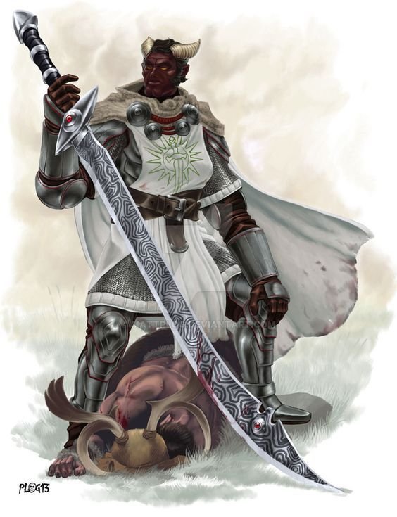 Тифлинг Паладин Pathfinder