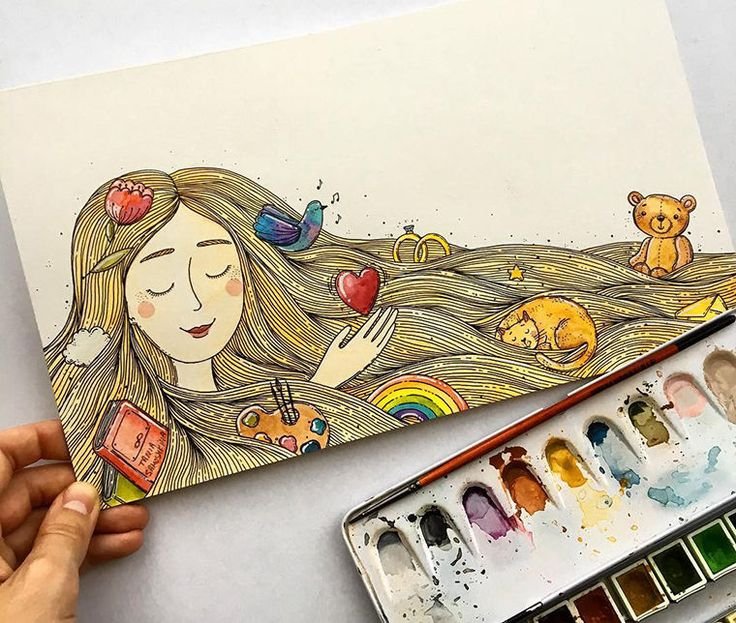Рисунки Tania Samoshkina