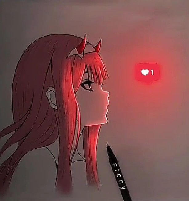 Anime Glow Art ава