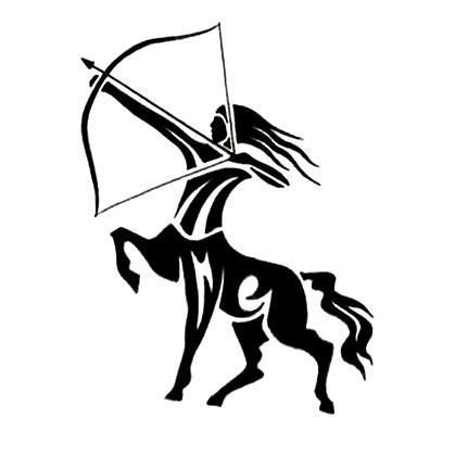 Тату знак зодиака Стрелец