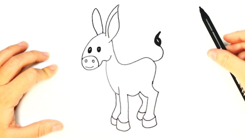 Ослик для рисования