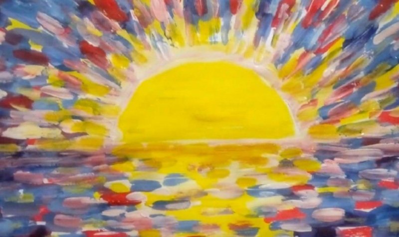 Техники рисования мазками