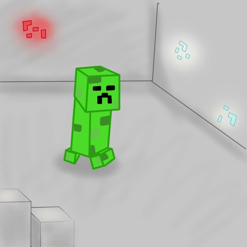 рисунок крипера