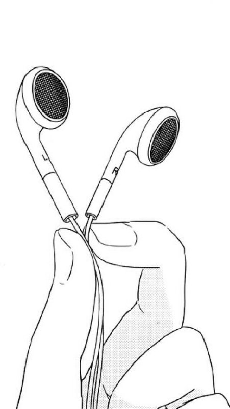 наушники рисунки