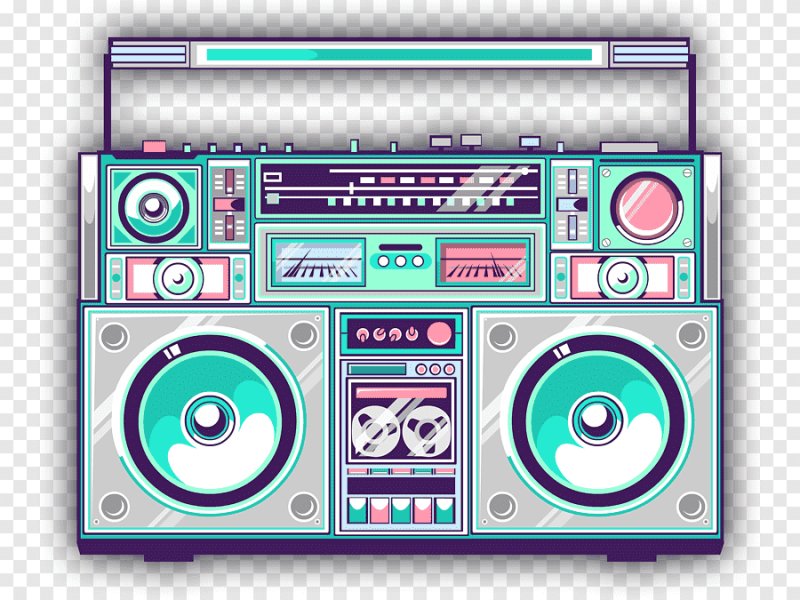 Бумбокс магнитофон 90х