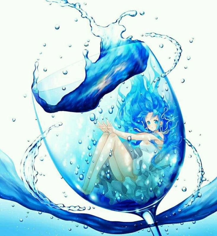 Девушка из воды аниме