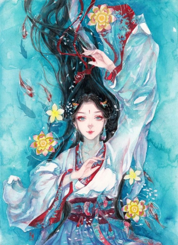Художник Wang Xiao