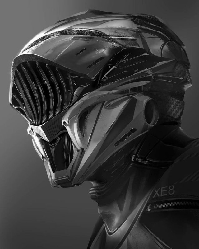 Мотоциклетный шлем Cyborg
