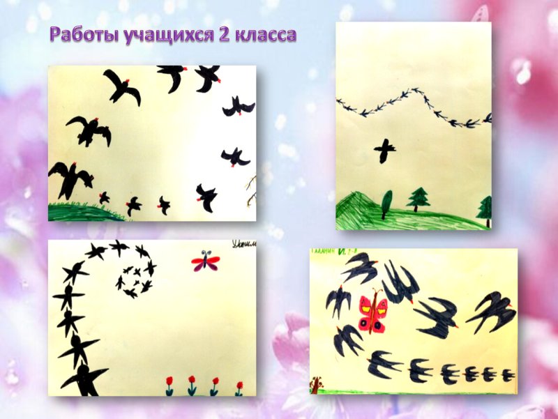 Ритм пятен 2 класс изо