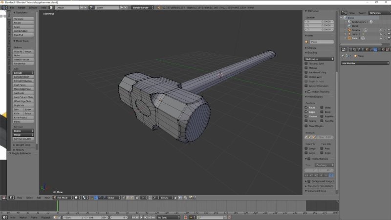 3д моделирование Blender