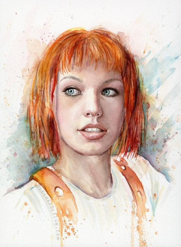 Милла Йовович 5 элемент