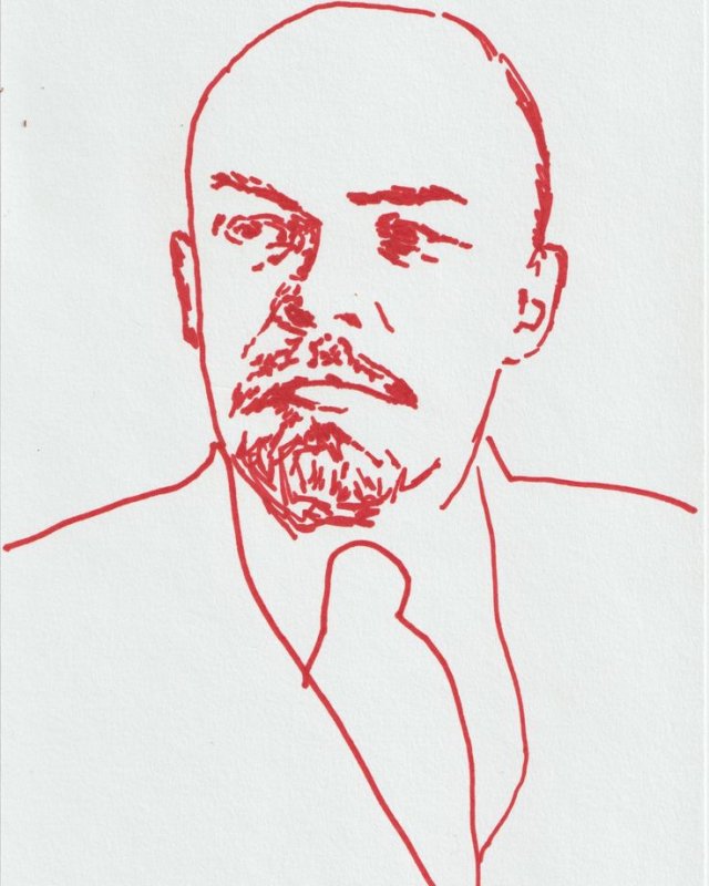 Ленин Владимир Ильич рисунок