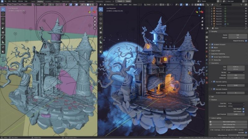 Blend программа 3 д моделинга