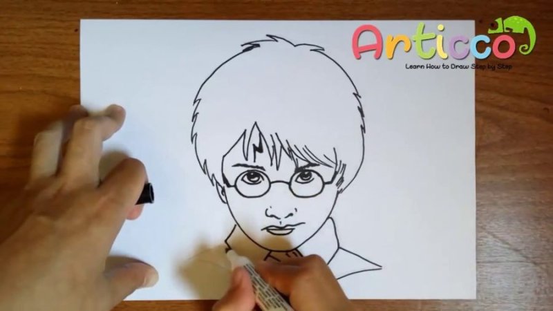 Гарри Поттер рисунок