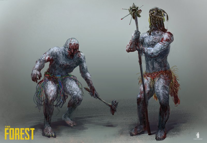 The Forest концепт арты