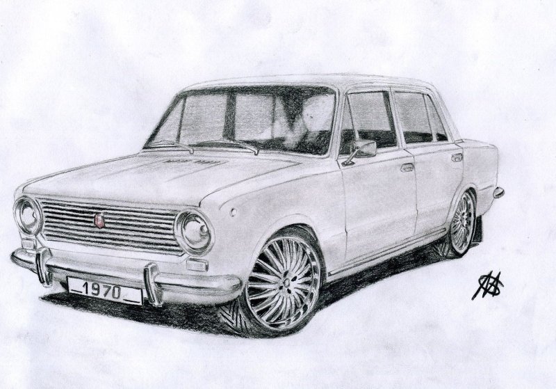 ВАЗ 2106 спереди