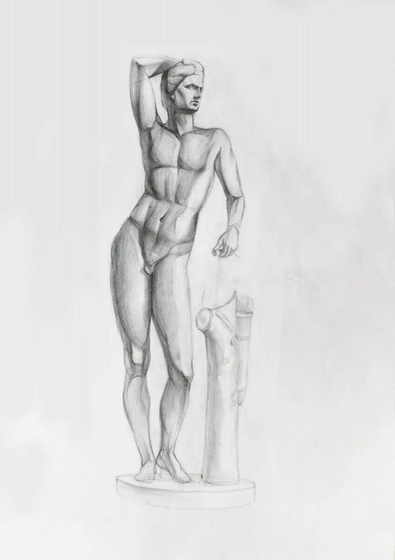 Скульптура рисунок легкий