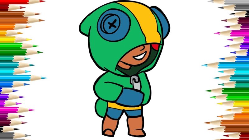 Леон из Brawl Stars