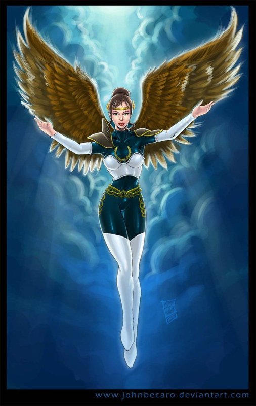 Богиня Ника арт