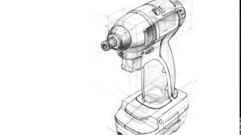 Шуруповерт раскраска