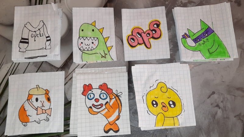 Пакетики для бумажных сюрпризов