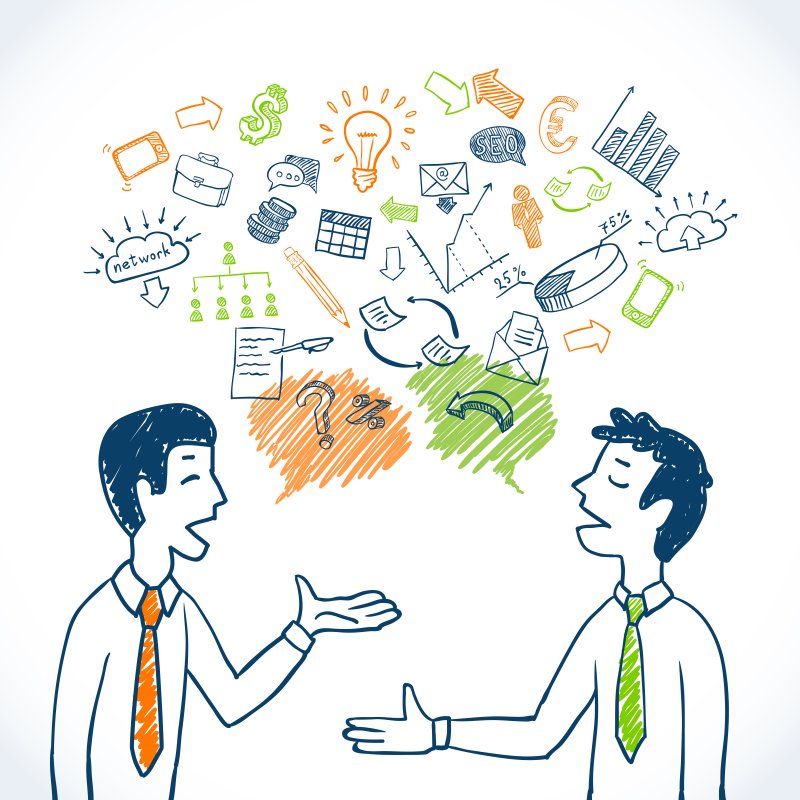 Общение рисунок