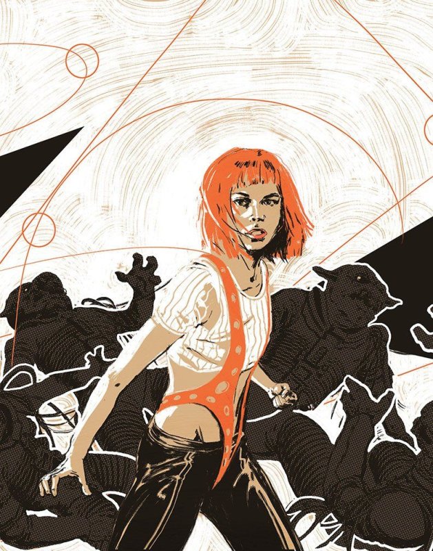 Лилу пятый элемент арт