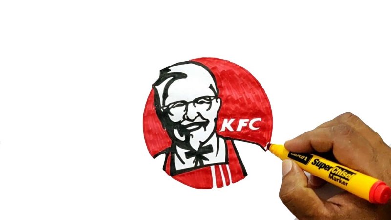 KFC рисунок