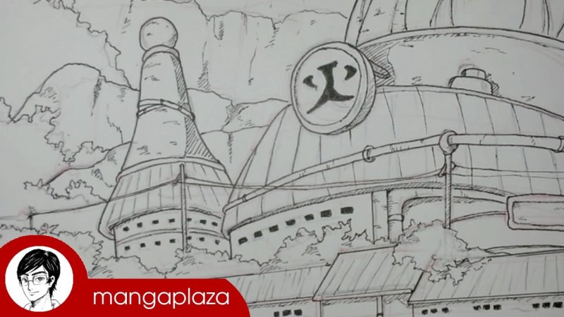 Коноха нарисовать