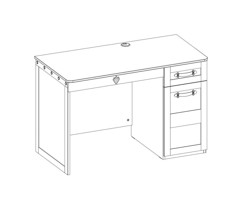 Письменный стол раскраска для детей