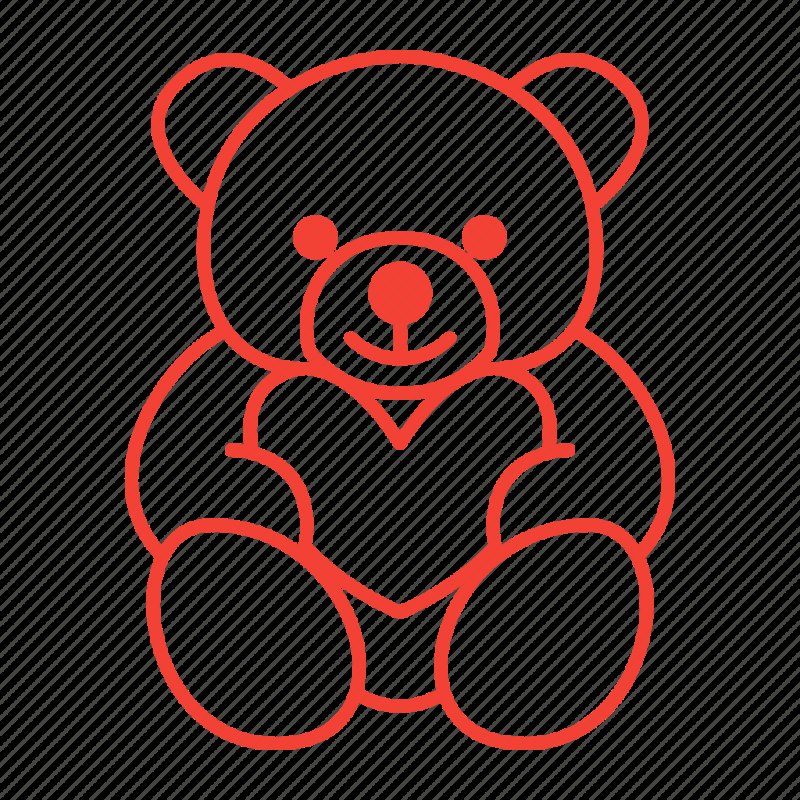 Рисунок медвежонка легкий