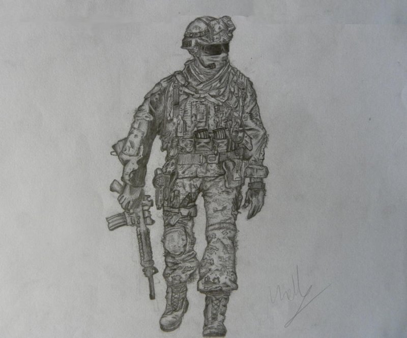 Гоуст mw2