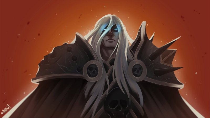 Артас Менетил Warcraft 3