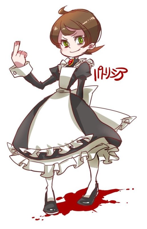Пикок Skullgirls горничная
