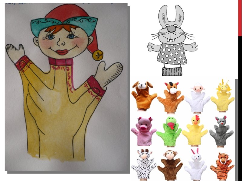 кукольный театр пальчиковые куклы бибабо