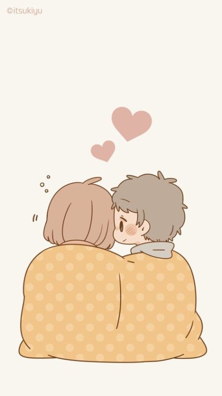 Милые нарисованные парочки