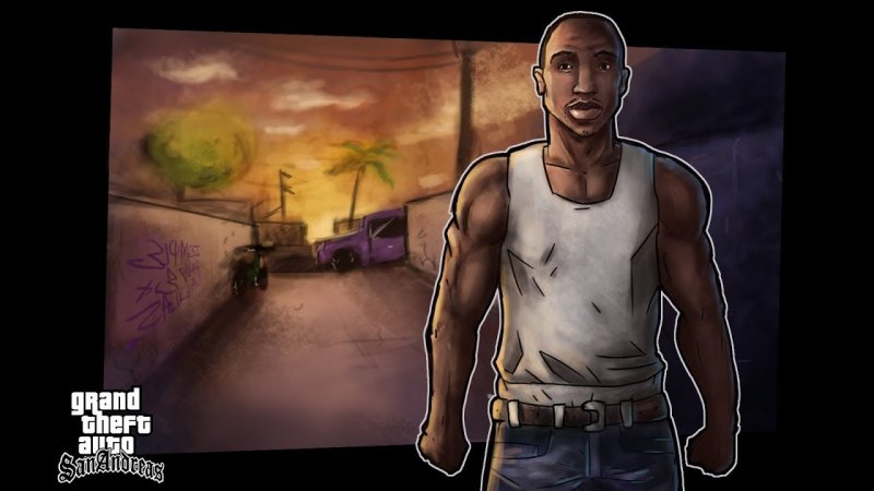 гта сан андреас арт