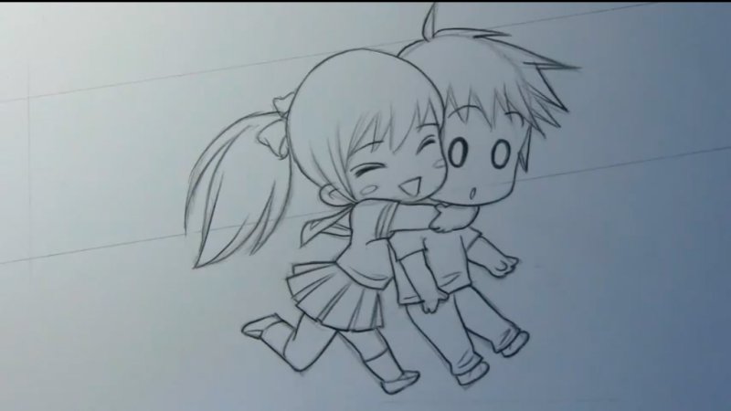 Рисунки для срисовки аниме