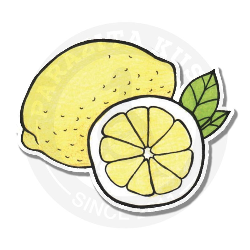 лимон для срисовки