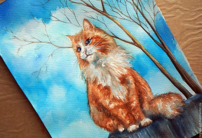 Рисунки гуашью