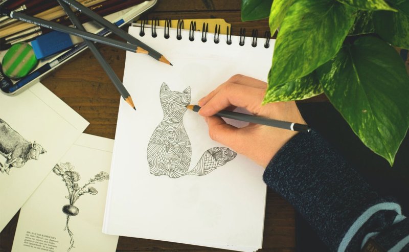 Рисунки карандашом