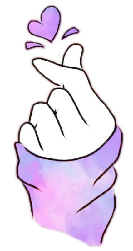 Знак сердечко пальцами
